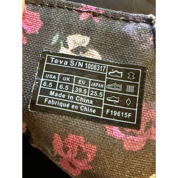 Teva foxy harness Zip bootie black leather 8.5 - Picture 8 of 8